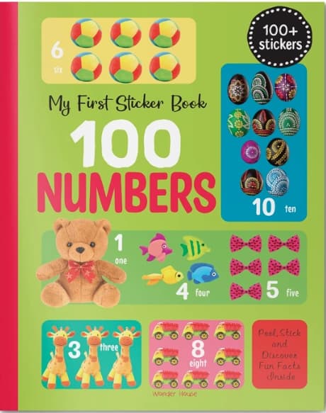 My First 100 Numbers Stickers by Wonder House Books